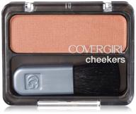 🌸 covergirl cheekers blendable powder blush iced cappuccino - 1 count (packaging may vary) logo