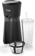 ☕️ enjoy perfect iced coffee with mr. coffee® iced™ coffee maker and reusable tumbler – get yours in black logo