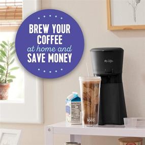 img 1 attached to ☕️ Enjoy Perfect Iced Coffee with Mr. Coffee® Iced™ Coffee Maker and Reusable Tumbler – Get Yours in Black