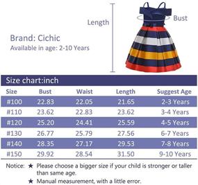 img 1 attached to Cichic Princess Formal Dresses Elegant Apparel & Accessories Baby Girls