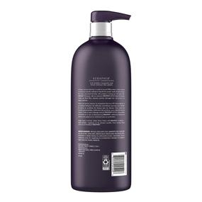 img 2 attached to 🔧 Nexxus Keraphix Shampoo 33.8 oz - ProteinFusion Keratin, Black Rice, Silicone-Free - Ideal for Damaged Hair