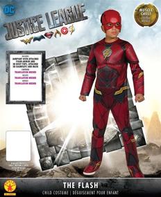 img 3 attached to 🦸 Justice League Kids' Deluxe Costume