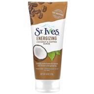 ☕️ 6 ounce pack of 3 st. ives scrub coconut & coffee energizing logo