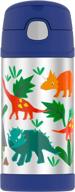 thermos funtainer stainless insulated dinosaurs logo