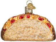 christmas tree ornaments: old world glass blown tacos логотип