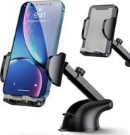 📱 venste hands-free car phone mount [big phones & thick case compatible] - universal dashboard/windshield holder expert for iphone 12 pro, samsung galaxy, and all phones logo