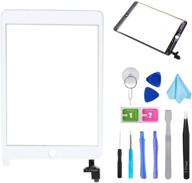 📱 t phael white replacement 7.9" touch screen digitizer glass for ipad mini 3 a1599 a1600 ic connector (at&t/t-mobile/sprint/verizon) - home button not included - gsm cdma repair kit logo