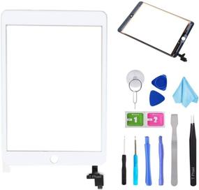 img 4 attached to 📱 T Phael White Replacement 7.9" Touch Screen Digitizer Glass for iPad Mini 3 A1599 A1600 IC Connector (AT&T/T-Mobile/Sprint/Verizon) - Home Button Not Included - GSM CDMA Repair Kit