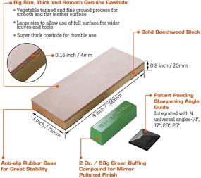 img 3 attached to 🔪 Polishing Sharpening Woodcarving Tool: SHARPAL 204N