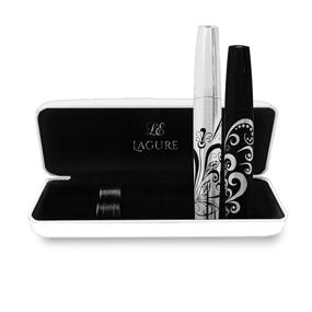 img 4 attached to 400x Silk Fiber Lash Mascara: Achieve Thicker & Longer Eyelashes All Day! Waterproof, Smudge-proof & Hypoallergenic - Includes Carry Case