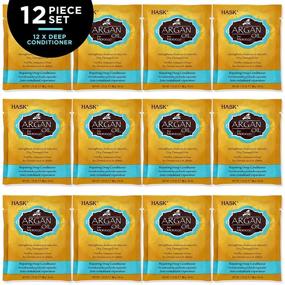 img 3 attached to 🛍️ HASK Argan Oil Repairing Deep Conditioner - Pack of 12