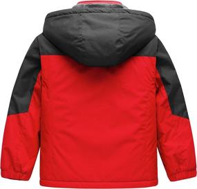 img 3 attached to Winter Jacket Waterproof Toddler Windproof Outdoor Recreation for Outdoor Clothing