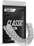 2 pack of nxtrnd classic mouth guard sports - professional, thin boxing mouthguard for adults, youth & kids - ideal mouthguards for sports логотип