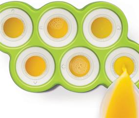 img 2 attached to Zoku Dino Pop Molds: 6 Easy-Release Silicone Popsicle Molds in One Tray - Fun Prehistoric Designs, BPA-Free!