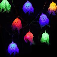 vanow skull lights halloween string logo