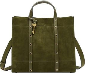 img 1 attached to Fossil Brandy Women's Handbags & Wallets - ZB7938213 Shopper Totes