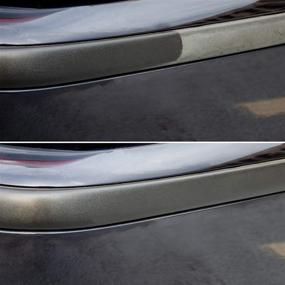 img 3 attached to 🚗 Carfidant Trim & Plastic Restorer: Bring Back the Shine! Restores Faded Plastic, Rubber, Vinyl to Black with UV Protection & Easy Application