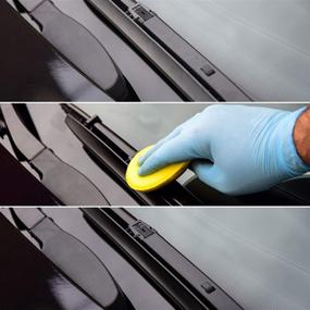 img 1 attached to 🚗 Carfidant Trim & Plastic Restorer: Bring Back the Shine! Restores Faded Plastic, Rubber, Vinyl to Black with UV Protection & Easy Application