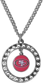 img 1 attached to 💎 Siskiyou NFL Rhinestone Necklace: Showcase Your Team Spirit with Glamour