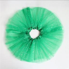 img 1 attached to Rysly Sparkle Tutus for Girls - Princess Ballet Dance Layered Tulle Skirts, Ages 2-8