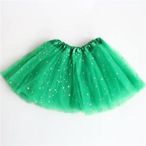 img 3 attached to Rysly Sparkle Tutus for Girls - Princess Ballet Dance Layered Tulle Skirts, Ages 2-8