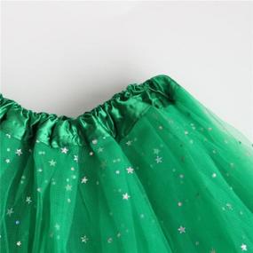 img 2 attached to Rysly Sparkle Tutus for Girls - Princess Ballet Dance Layered Tulle Skirts, Ages 2-8