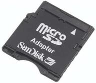 🔌 convenient sandisk microsd to minisd adapter: bulk package for easy storage logo
