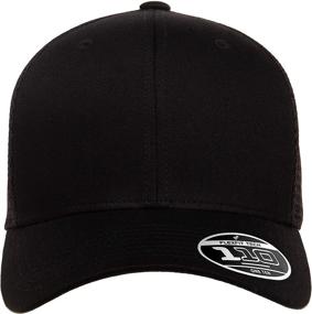 img 3 attached to Flexfit Melange Trucker Heather Black Sports & Fitness for Team Sports