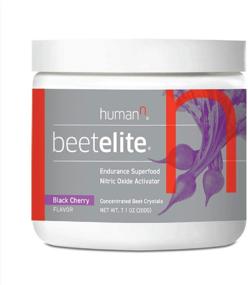 img 4 attached to 🍒 BeetElite Pre Workout Powder for Energy & Stamina - Black Cherry, 7.1 oz - Caffeine-Free, Creatine-Free, Vegan Nitric Oxide Supplement