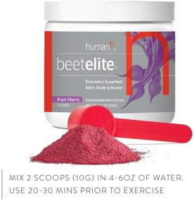 img 2 attached to 🍒 BeetElite Pre Workout Powder for Energy & Stamina - Black Cherry, 7.1 oz - Caffeine-Free, Creatine-Free, Vegan Nitric Oxide Supplement