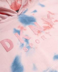 img 3 attached to DKNY Girls Leggings Set Sweatshirt Sports & Fitness