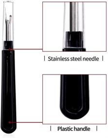 img 2 attached to 🧵 Premium 6-Piece Seam Ripper Set: Ergonomic Grip for Easy Sewing, Crafting, and Hem/Seam Removal