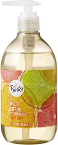 img 3 attached to 🍊 Shop Presto! Biobased Hand Soap, Wild Citrus Scent - 12 fl oz (Pack of 6) on Amazon