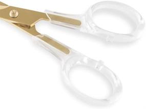 img 2 attached to 💇 Versatile Sirmedal Sewing Scissors - Stylish Stainless Multipurpose