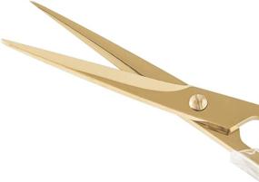 img 3 attached to 💇 Versatile Sirmedal Sewing Scissors - Stylish Stainless Multipurpose