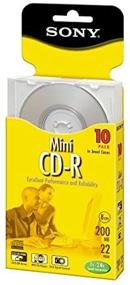 img 2 attached to Sony CDR Mini Disc 22-Min 200MB-W (10 pack) (Discontinued by Manufacturer): High-Quality Audio Recording Media for Compact Storage