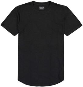 img 2 attached to GOODLIFE Scallop T Shirt Durable Tailored Men's Clothing for T-Shirts & Tanks