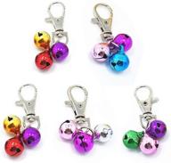 🔔 loud dog bell charm pendants: enhance pet training with cat collar bells for puppy & kitty necklace collar logo