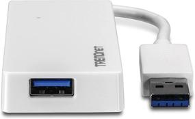 img 1 attached to TRENDnet TU3-H4E 4-Портовый Компактный Мини-хаб USB 3.0 с встроенным USB 3.0 кабелем, Подключение и Использование мгновенно – Совместим с Linux, Windows, Mac, Nintendo Switch – Обратная совместимость с USB 2.0