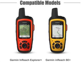 img 3 attached to Силиконовый защитный чехол TUSITA для Garmin inReach SE+, inReach Explorer Plus - аксессуары для спутникового трекера - совместимый чехол.