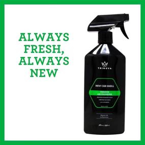 img 1 attached to 🚗 TriNova New Car Smell Air Freshener - Deodorizer Spray and Odor Eliminator Fresh Scent, Ideal for Cars or Trucks. 18oz