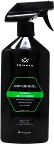 img 4 attached to 🚗 TriNova New Car Smell Air Freshener - Deodorizer Spray and Odor Eliminator Fresh Scent, Ideal for Cars or Trucks. 18oz