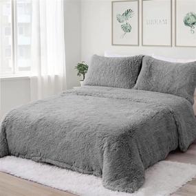 img 4 attached to Комплект постельных принадлежностей Uttermara Comforter Pieces Alternative