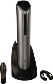 img 4 attached to 🍾 Effortlessly Uncork with the Ozeri Pro Electric Wine Bottle Opener in Silver