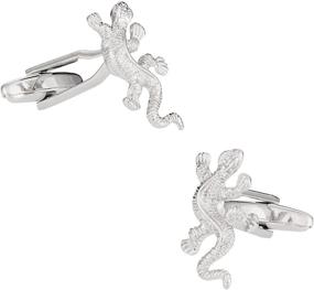 img 4 attached to Cuff Daddy Salamander Gecko Cufflinks Presentation