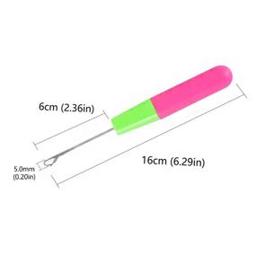 img 2 attached to 🪡 Latch Hook Crochet Needle - High-Quality Latch Hook Tool (6.29inch)