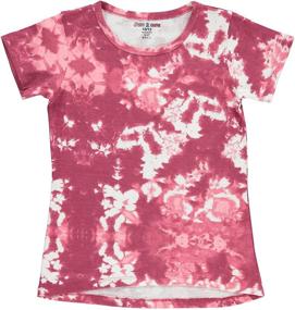 img 3 attached to Adorable Printed Cotton Girls' Tops, Tees & Blouses for Fashionably Cute Look