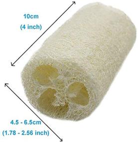 img 2 attached to Natural Loofahs NT_Big Exfoliating Scrubber