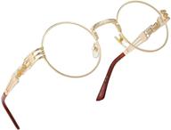🔍 enhance your style with ranhuu steampunk glasses: lennon eyewear logo