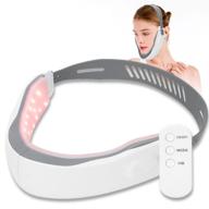 💆 v face machine: v-line up lift belt & cellulite massagers with red-blue light photon therapy for double chin reduction logo